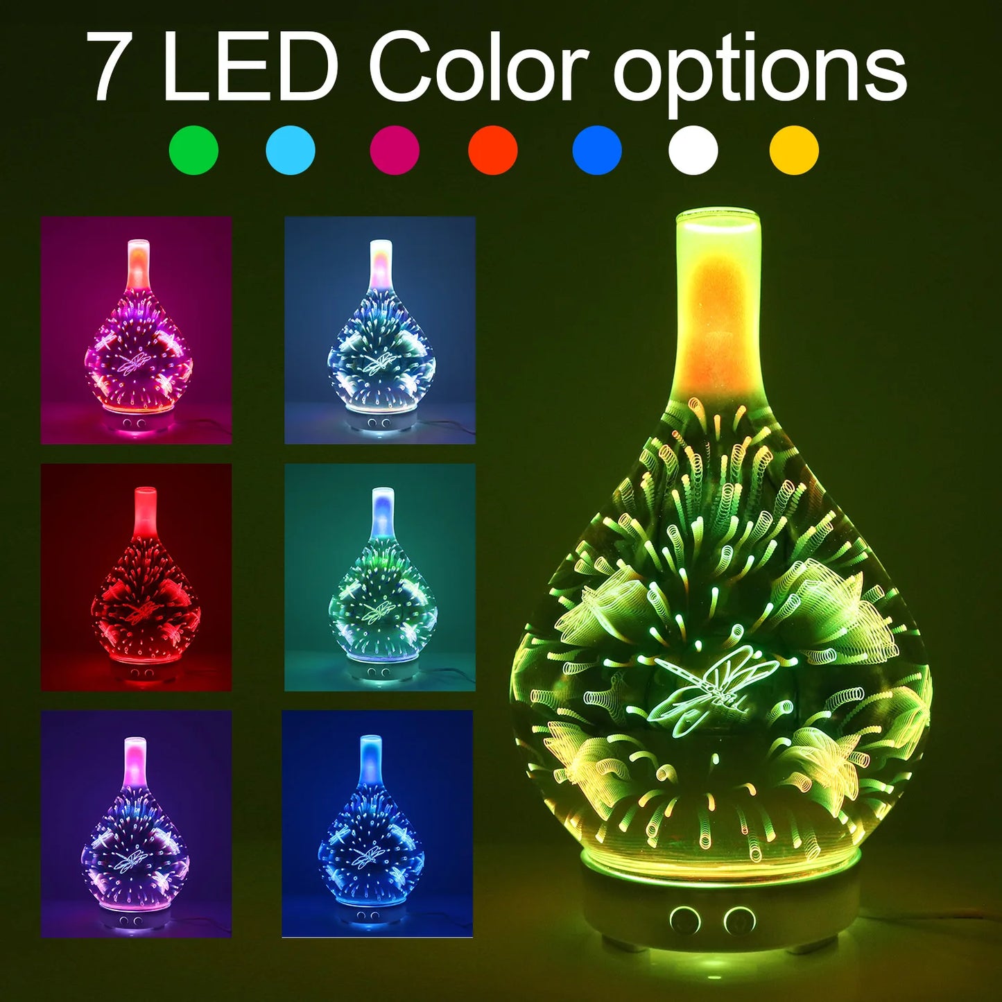 Ultrasonic Aroma Diffuser — Home Spa Ambiance