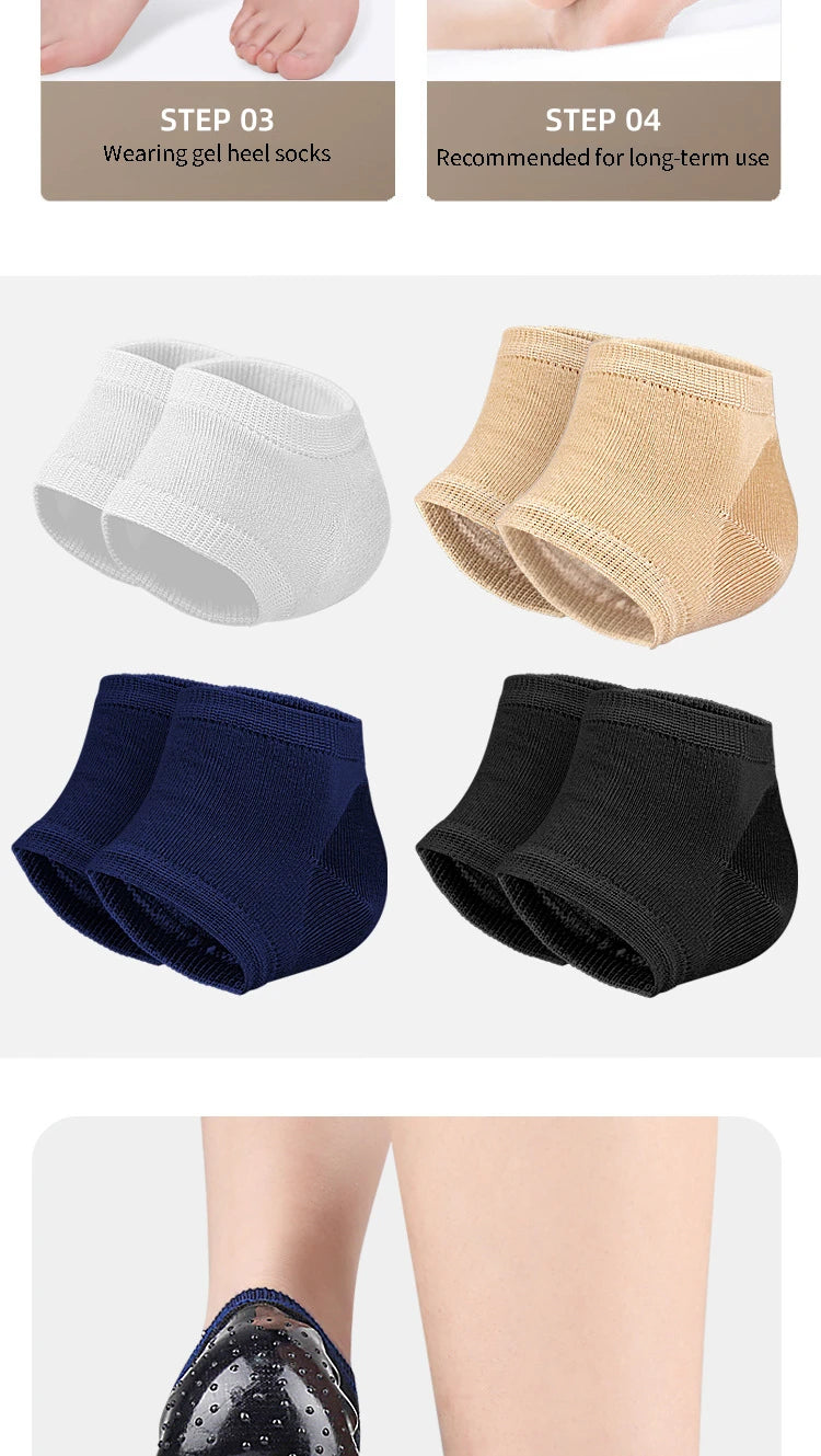 Coussinets de Talon en Gel — Confort & Protection