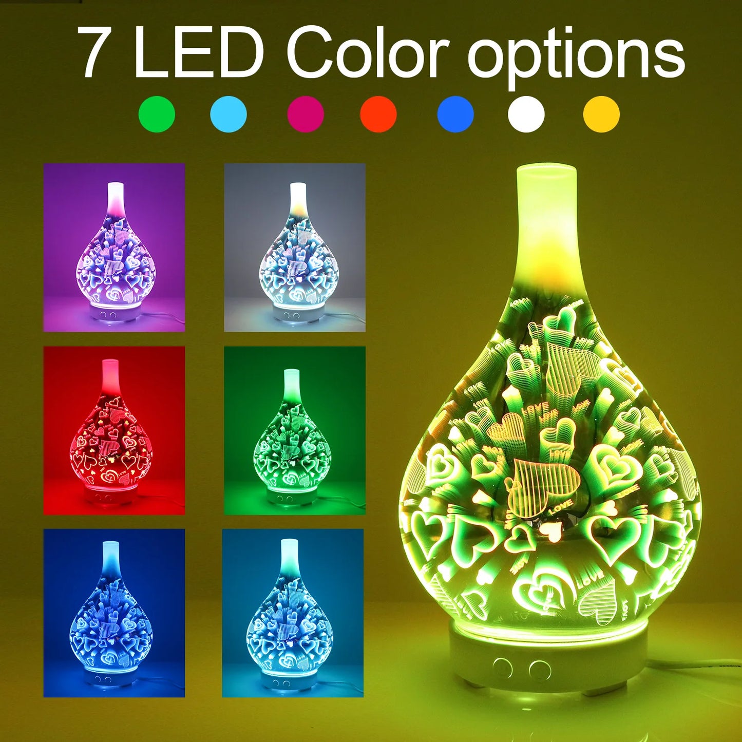 Ultrasonic Aroma Diffuser — Home Spa Ambiance