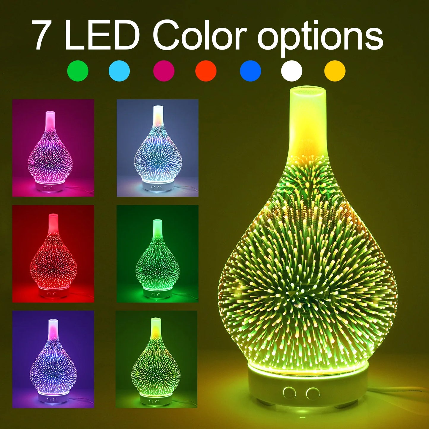 Ultrasonic Aroma Diffuser — Home Spa Ambiance