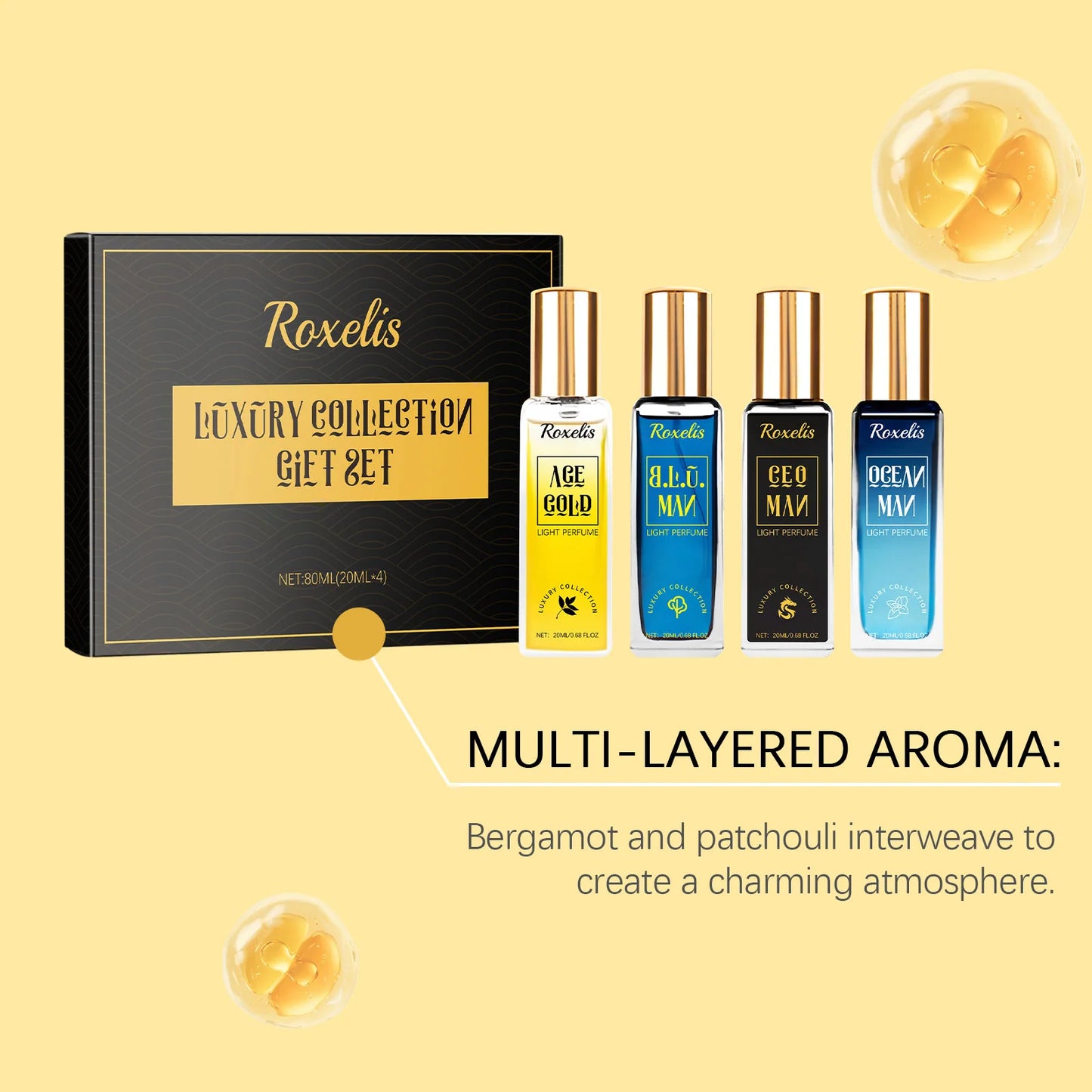 Coffret Eau de Toilette Homme — Charme & Fraîcheur