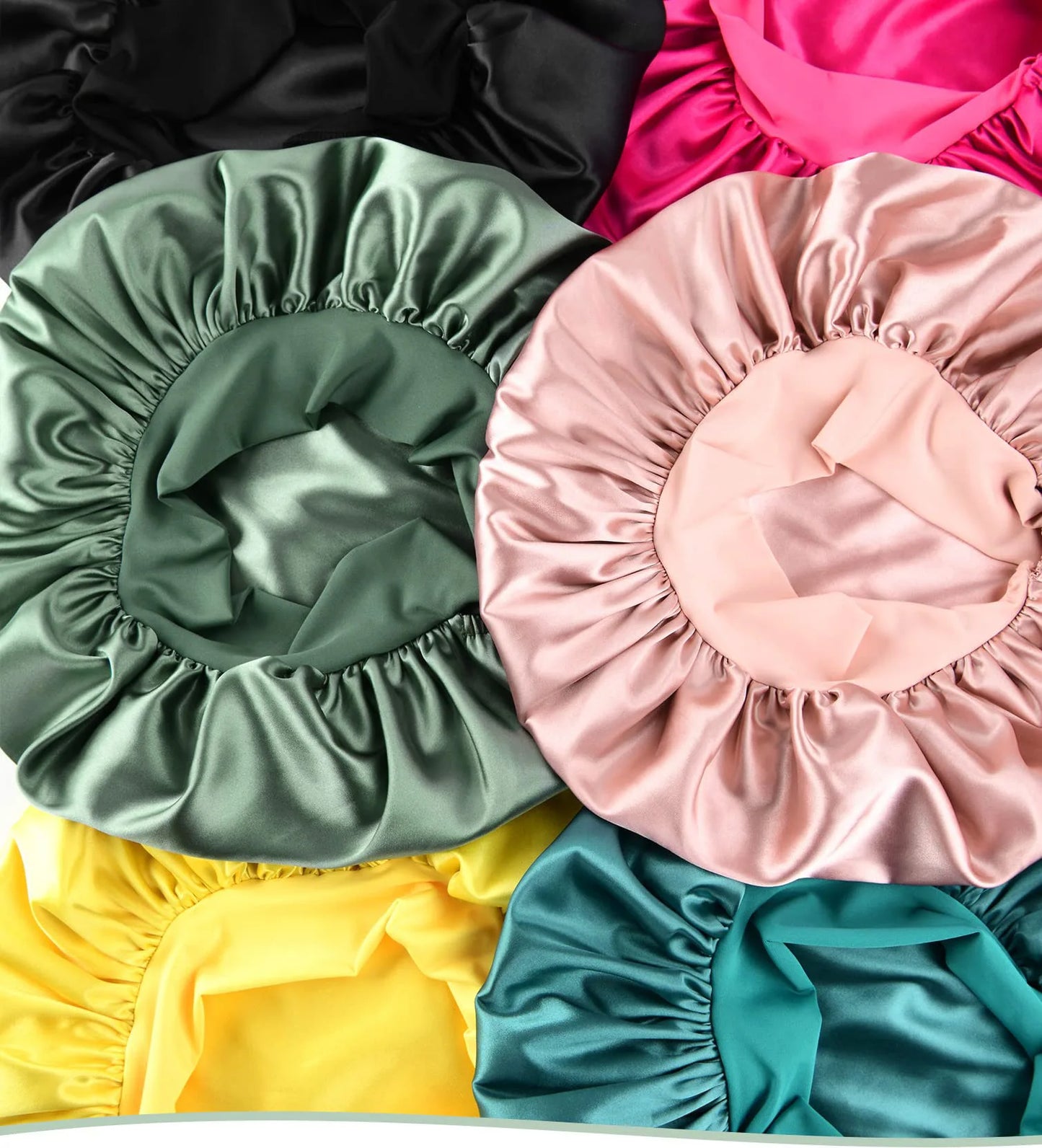 Bonnet de Nuit en Satin - Protection Cheveux & Sommeil Soyeux