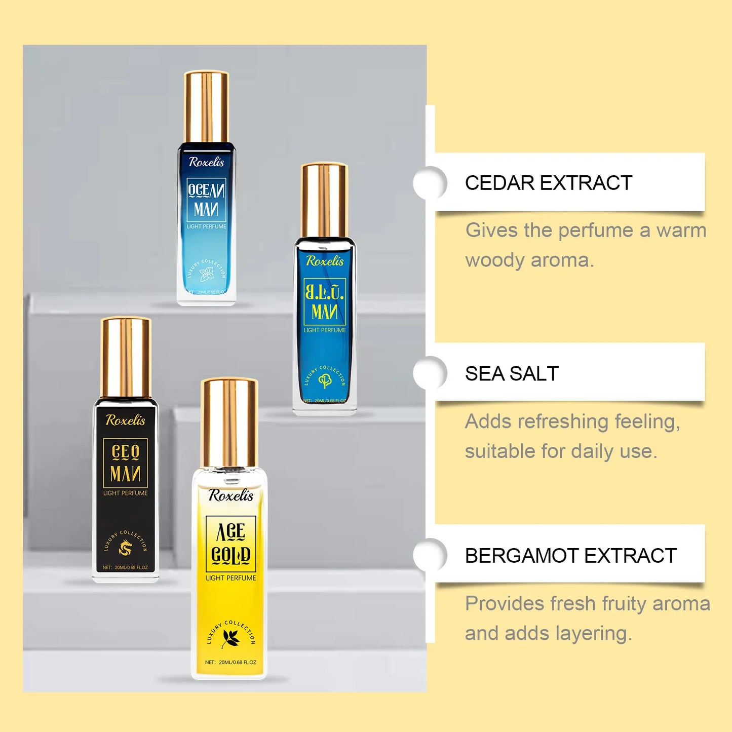 Coffret Eau de Toilette Homme — Charme & Fraîcheur