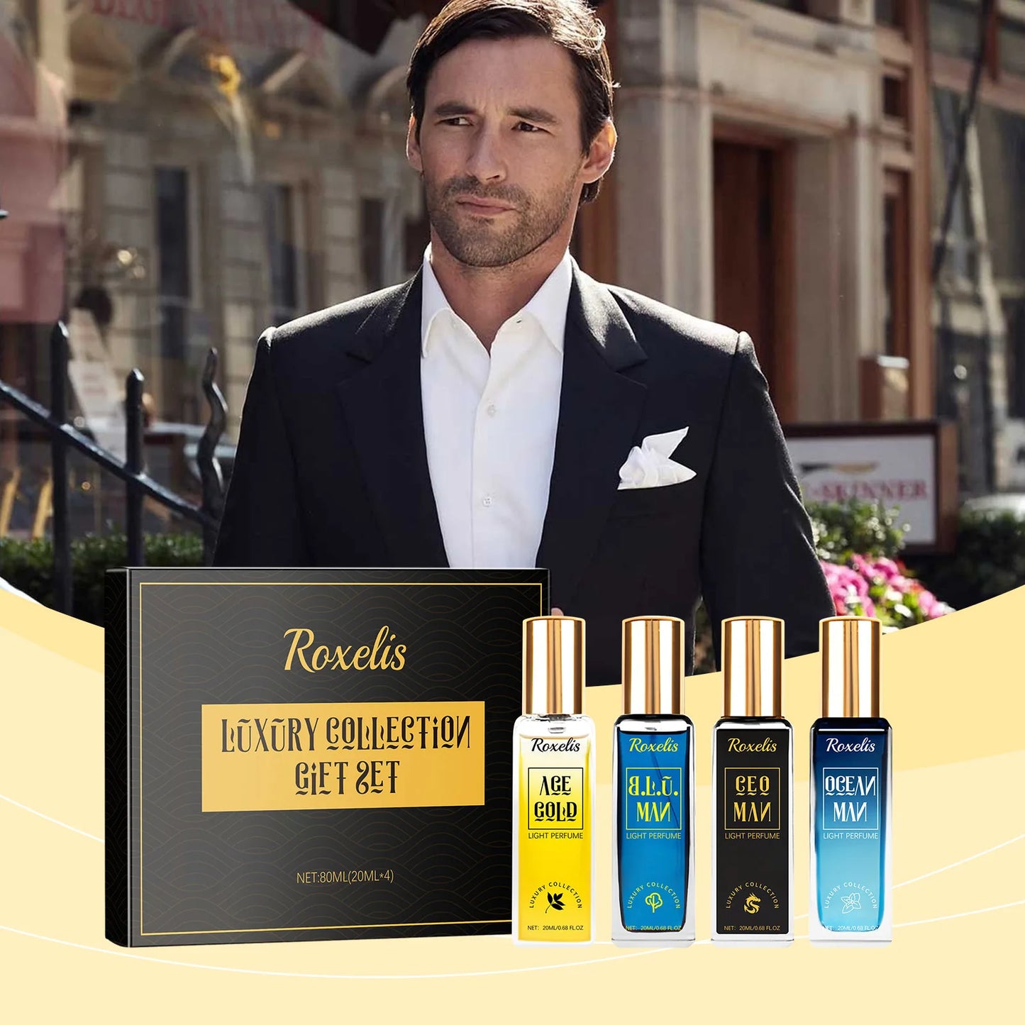 Coffret Eau de Toilette Homme — Charme & Fraîcheur
