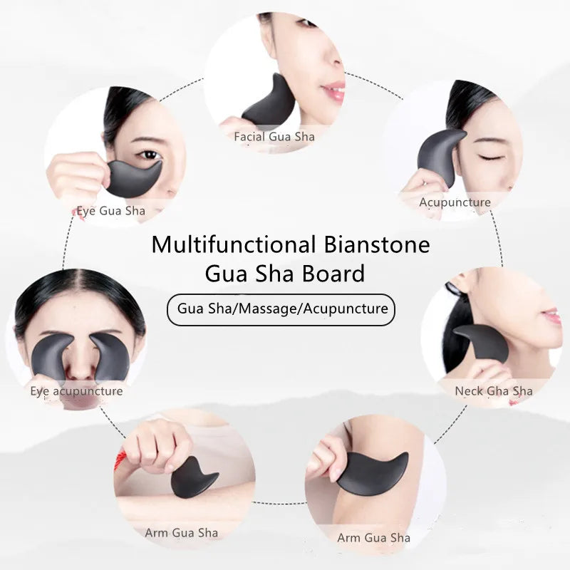 Gua Sha - Anti-Aging Facial Massage & Lymphatic Drainage Tool