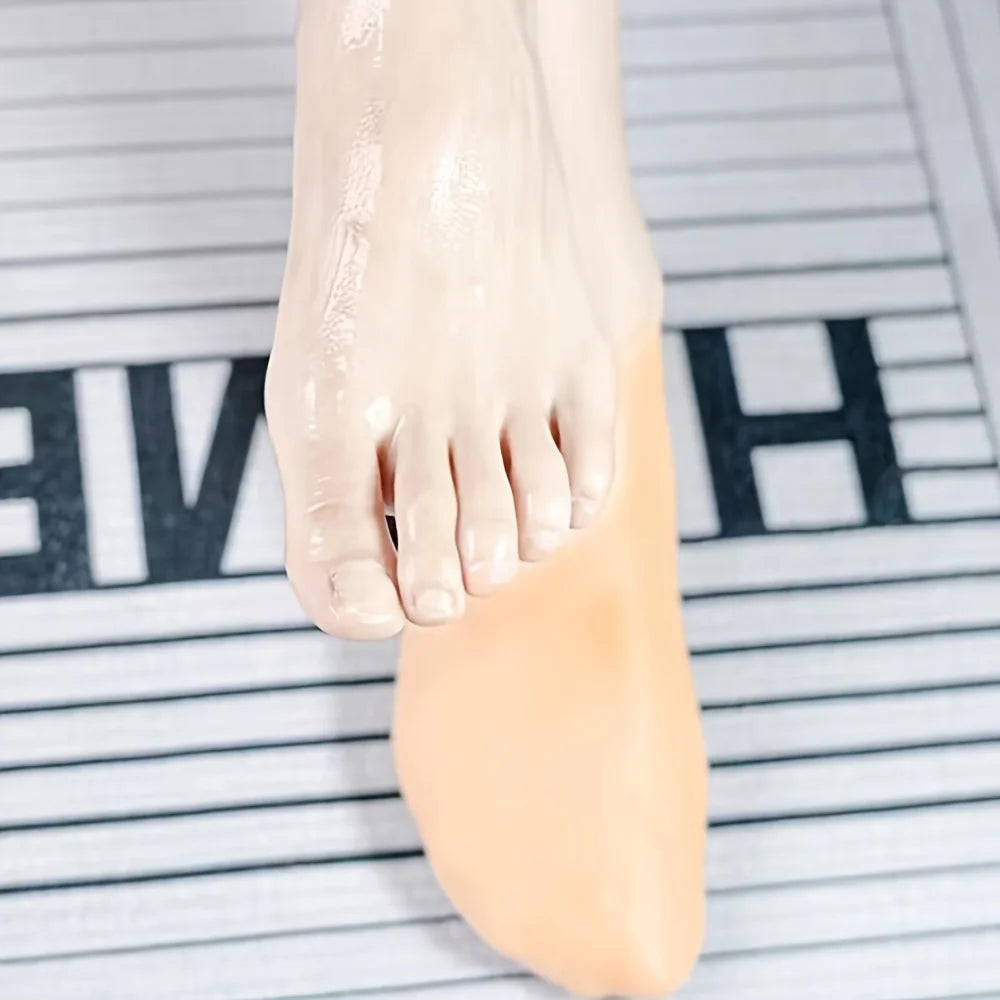 Chaussettes Hydratantes en Silicone — Soin Pieds Doux