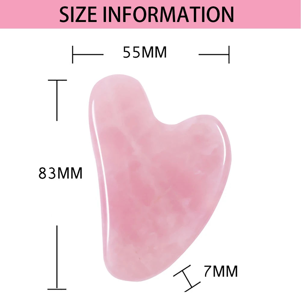 Gua Sha - Anti-Aging Facial Massage & Lymphatic Drainage Tool